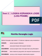 Sesi 2 Logika Kerangka Logis (Log-Frame)