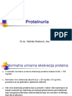 Proteinuria: DR - Sc. Nahida Srabović