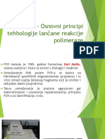 PCR - Osnovni Principi Tehhologije Lančane Reakcije Polimeraze