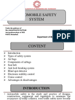 Automobile Safety System: Global Institute of Engineering and Technology