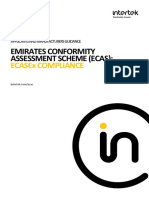 UAE ECAS Complete Manufacturers Guidance ECASEx