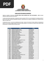 Resultados finais homologados