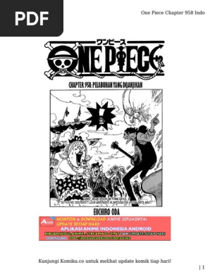 Komiku Co One Piece Chapter 958