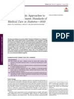 Standards of Medical Care in Diabetesd2019: 9. Pharmacologic Approaches To Glycemic Treatment