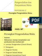 Pertemuan 2:: Perangkat Pengendalian Mutu