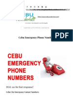 Cebu Emergency Phone Numbers - Cebu Wanderlust.pdf