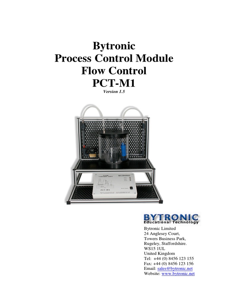 Instrumentation and Process Control PDF Flow Measurement Control