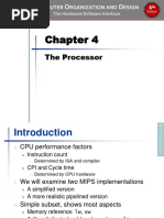 Chapter - 04 Mips Assembly Data Path