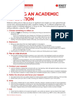 WRITING AN ACADEMIC REFLECTION DIEP