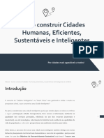 Construir Cidades Inteligentes com 5 Pilares