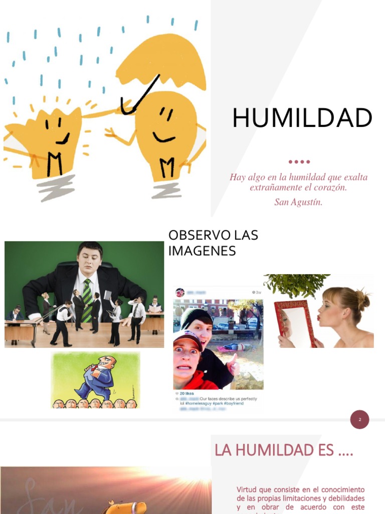 El Valor de la Humildad en la Vida | PDF | Epístola a los filipenses ...