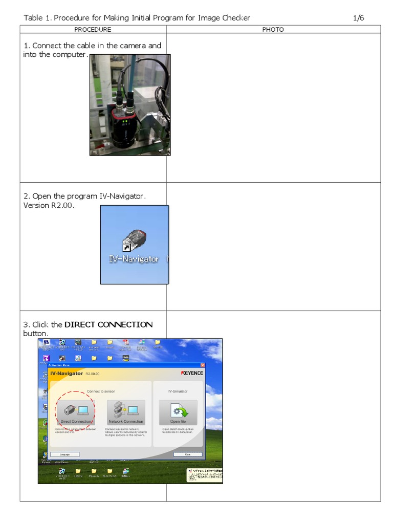 IV-Navigator Setup for Image Checker | PDF | Camera | Computer Monitor