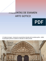 Examen Arte Gotico