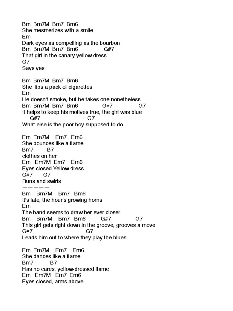 The Girl in The Yellow Dress PDF