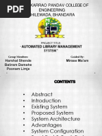 Automated Library Management System