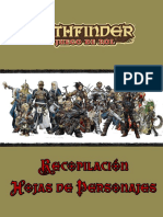 Recopilacic3b3n Hojas Personaje Pathfinder PDF