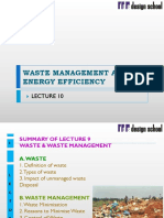 Waste Management and Energy Efficiency