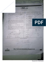 AIATS Med-2020 (XII Passed) - Test-01 - (Code-F) - (13-10-2019)