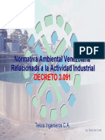 08 Normativa Ambiental Venezolana 3091 PDF