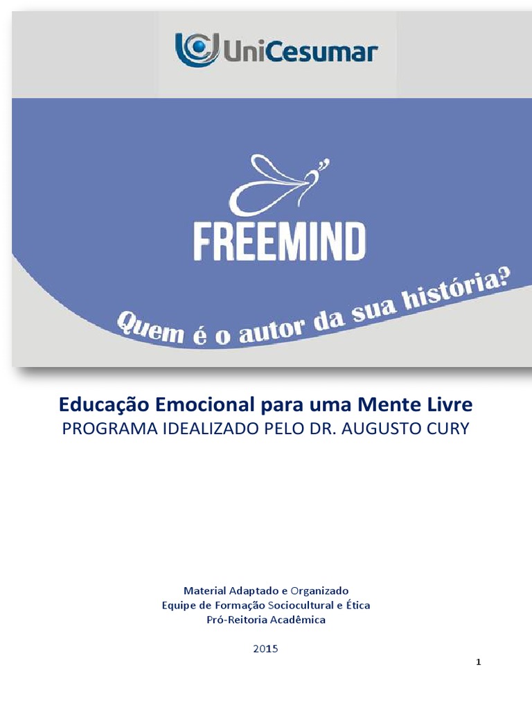 Terceira e Quarta Ferramentas Freemind | PDF | Pensamento | Humano
