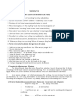 Term Paper 1. Underline The Correct Word or Phrase in Each Sentence: (10 Points)