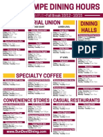 Memorial Union Dining Halls: Convenience Stores Casual Restaurants