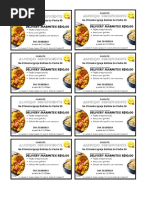 Convite Almoço Beneficente