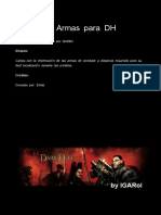 Deadwatch Armas PDF