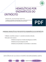 Anemias Hemolíticas Por Defeitos Enzimáticos Do Eritrócito