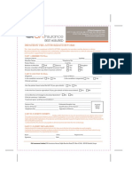 Inpatient Pre Authorization Form