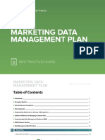 Marketing Data Management Plan Best Practices Guide