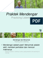 Bahasa Sesi 14 Praktek Mendengar