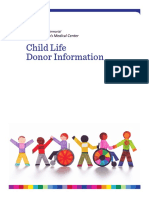 UMMMC ChildLife Donor Guide Updated Sept 2019