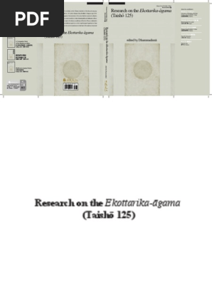 Researchekottarika Pdf Pdf Gautama Buddha Schools Of Buddhism
