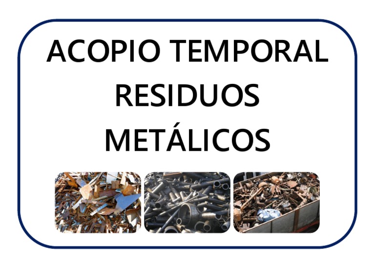 Acopio de Residuos Metálicos | PDF