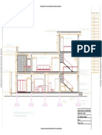 Sectional Elevation at A-A' Working Drawing: Produced by An Autodesk Educational Product