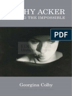E-Book Kathy Acker Writing The Impossible