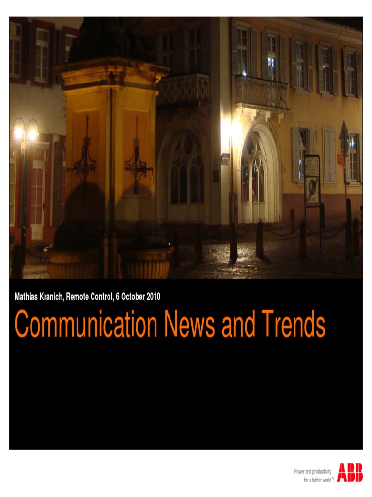 Switch ABB PDF Computer Network