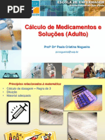 Cálculo de Dosagem e Volume de Medicamentos | PDF | Receita médica ...
