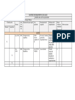 Matriz de Requisitos Legales