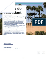Taroudant Est Une Ancienne Ville Situé Au Sud Du Maroc