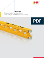 GT 24 Formwork Girder: The Versatile Lattice Girder With A High Load-Bearing Capacity