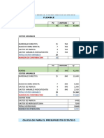 Presupuesto Estatico Flexible