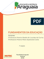 FUNDAMENTOS DA EDUCAÇÃO - Unidade 2 PDF