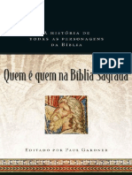 Quem é Quem Na Bíblia Sagrada- A História de Todas as Personagens Da Bíblia- Paul Gardner