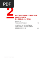 Metas Curriculares - Portugues 10º Ano