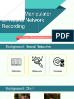 Electrode Manipulator For Neural Network Recording: Group 1: Maddy Goedegebuure, Michelle Hedlund, Abby Iken