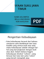 Kebudayaan Suku Jawa Timur
