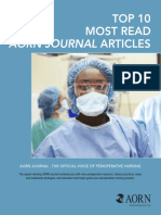 Top 10 Most Read AORN Journal Articles PDF