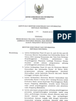 K M Komunikasi Dan Informatika Nomor 171 Tahun 2018